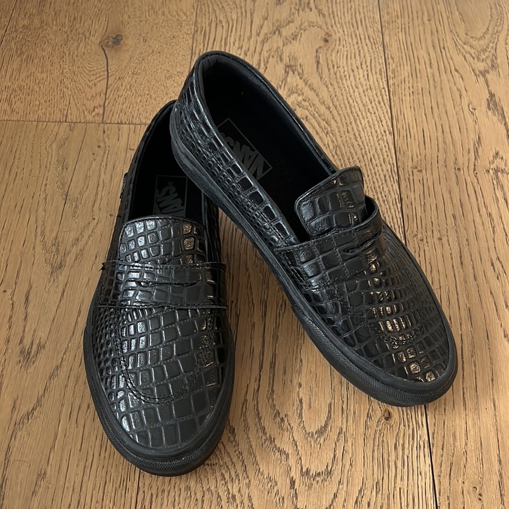 Vans Croc Embossed Loafers